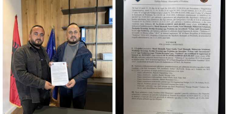 “Urban Grup” me suksesin e radhës, fillon me ndërtimet e para në Prishtinë, nën drejtimin e pronarit Agim Maloku