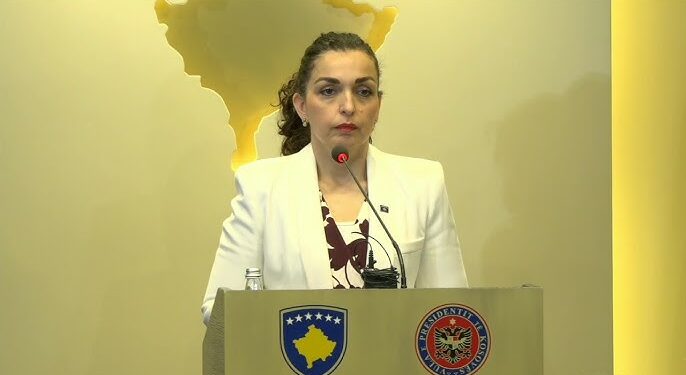 Presidentja Osmani mban konferencë për media në ora 13:00