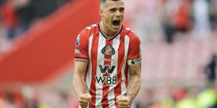 Xhaka lider me asiste te Sunderlandi