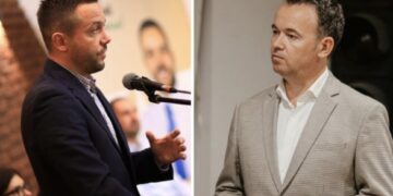 Mitrovica me kryetar të ri, Arian Tahiri e uron Faton Pecin për fitoren