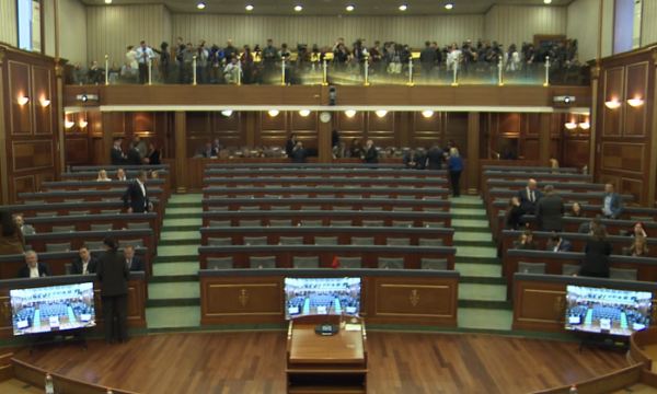 Deputetët nisin të hyjnë në sallën plenare