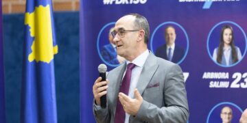 45-shi i PDK-së, Lulzim Aliu nis fushatën në Ferizaj: Mirënjohës pafund për mbështetjen, na priftë e mbara!