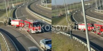 Aksident i rëndë në Mazgit, humb jetën shoferi i kamionit që u rrokullis