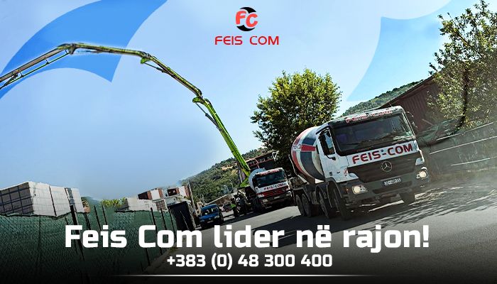 Fabrika betonit Feis Com, partneri juaj i besueshëm në çdo projekt ndërtimi!