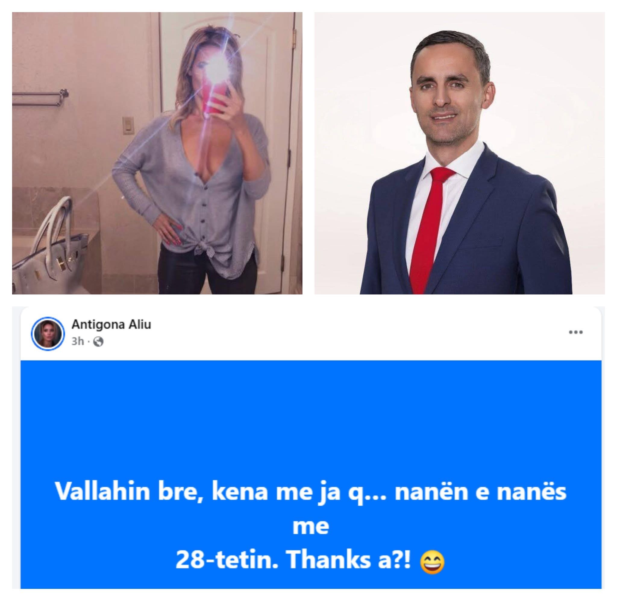 “Hajde nanë jav q****, aty jav q****” : Motra e Luan Aliut të Vetëvendosjes me gjuhë të tmerrshme në mbrojtje të partisë