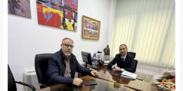 “Shkova të shoh atë dhe ekipin e tij”: Zogiani i VV-së “inspekton” Prebrezën, hesht për votën e Listës Serbe