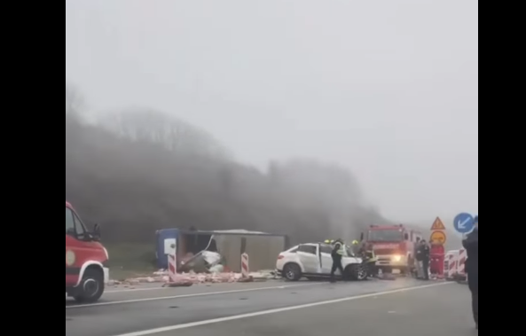 Raportohet për një aksident të rëndë në autostradën “Ibrahim Rugova”, nuk dihen detaje