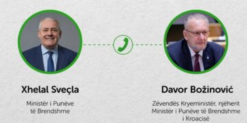 Pritjet e gjata në kufijtë kroat, Sveçla telefonon ministrin Božinović