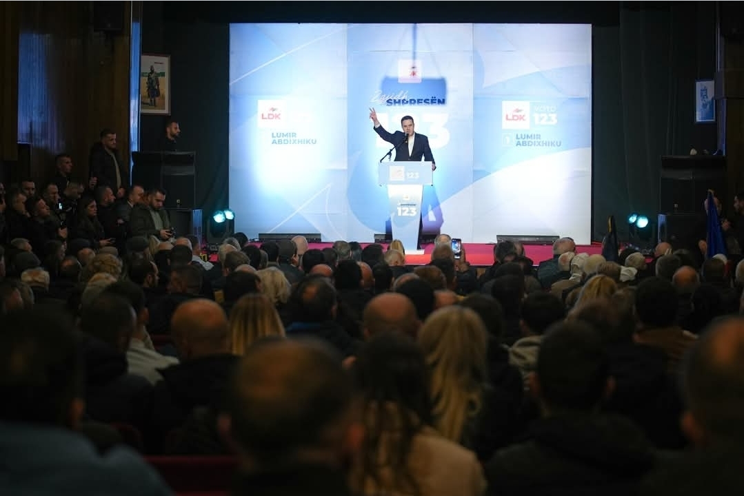 Abdixhiku nga tubimi në Vushtri: Programi jonë e sheh Kosovën si shtet, jo si propagandë