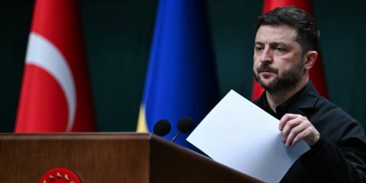 Zelensky zbulon draftet për fundin e luftës