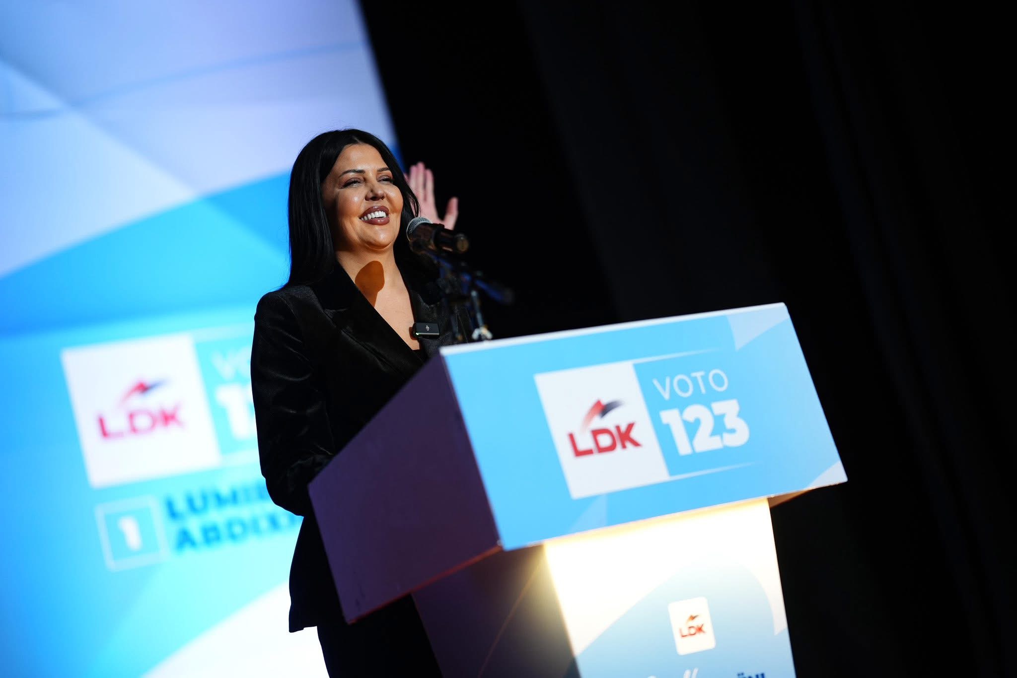 Rrezarta Krasniqi: Vushtrria frymon me LDK-në dhe numrin 123