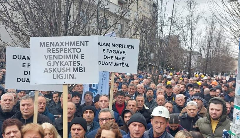 Sot protestojnë punëtorët e KEK-ut, kërkesat janë të qarta