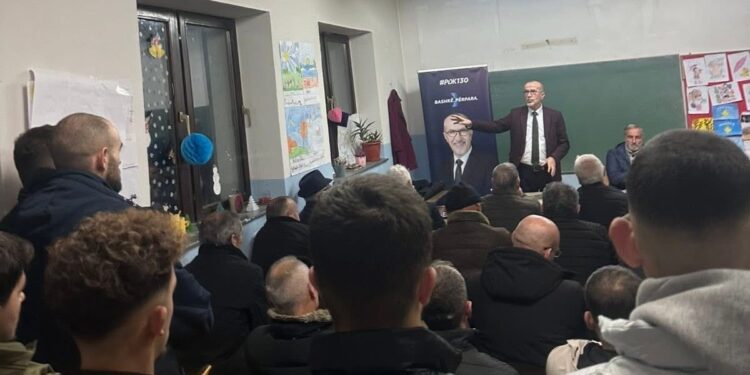 Vendlindja i jep mbështetje të fuqishme 109-shit të PDK-së, Bekim Haxhiut