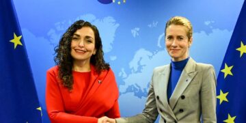 Osmani në Bruksel: Kërkohet heqja e plotë e masave ndaj Kosovës