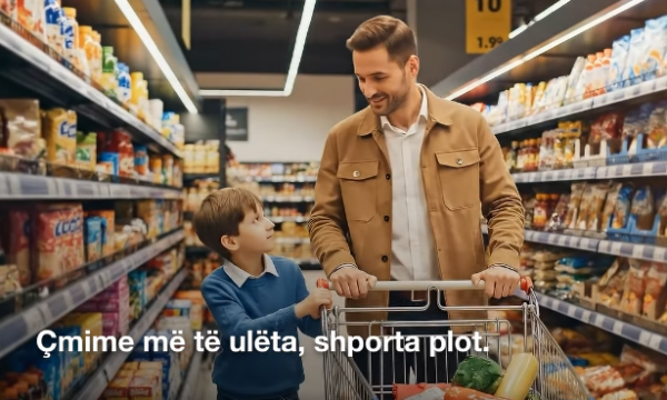 PDK nis seri videosh 10-sekondëshe me AI: Çmime më të ulëta, shporta plot – voto Bedri Hamzën (Video)