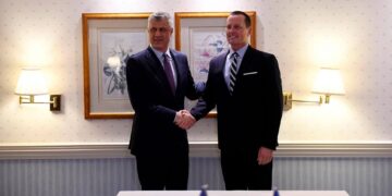 Richard Grenell pas vizitës së Edi Ramës te Thaçi: Padrejtësia vazhdon, Jack Smith është një turp