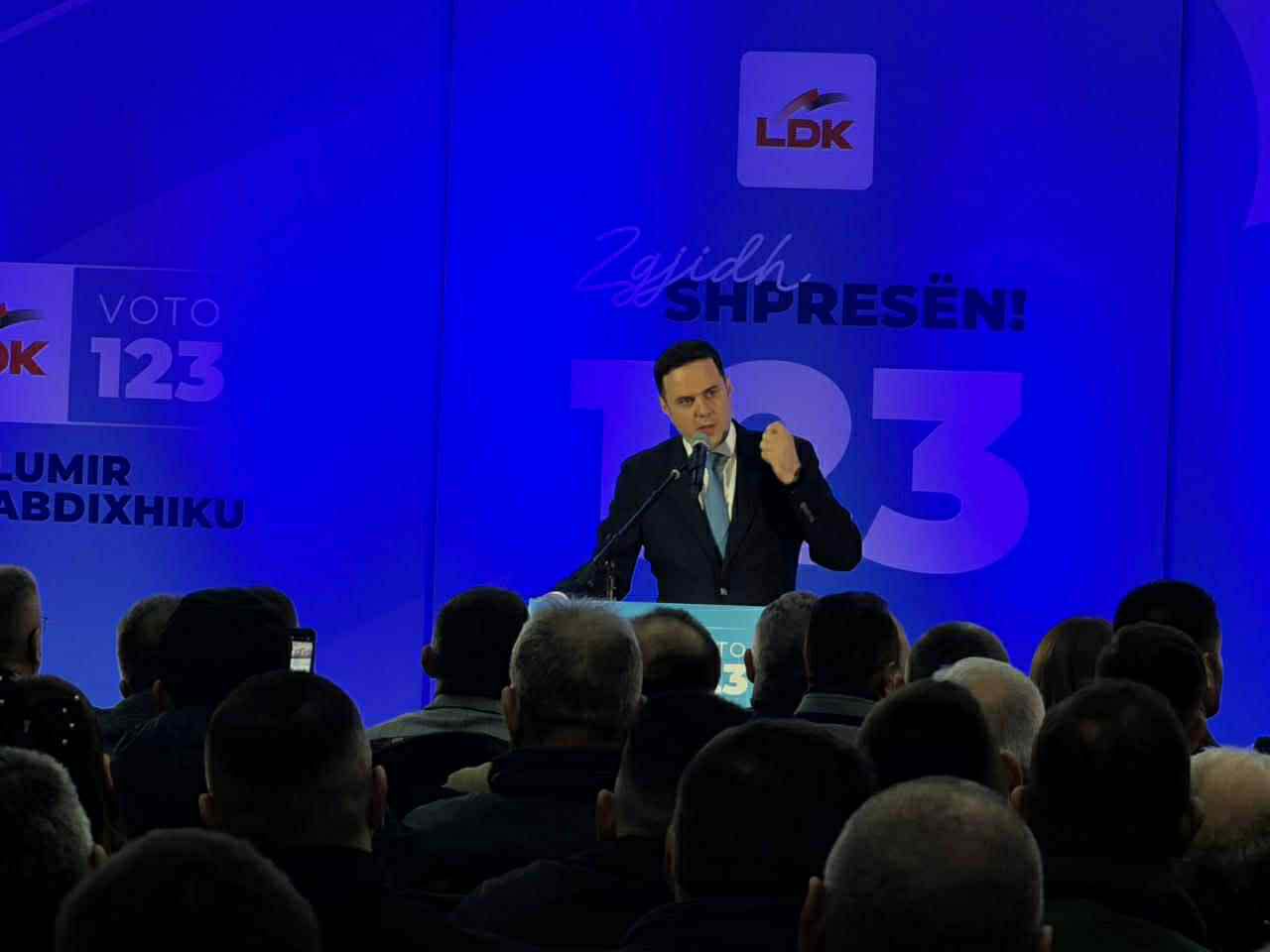 Abdixhiku nga Malisheva: Do ta kthejmë rendin kushtetues