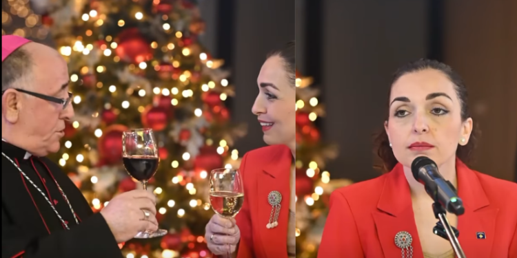 Vjosa Osmani në Natën e Krishtlindjes: Paqja dhe solidariteti janë vlerat që na bashkojnë si komb