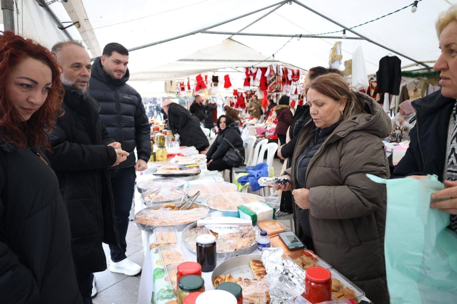 105-shi i VV-GUXO, Tafil Peci viziton panairin e produkteve vendore në Mitrovicë: Respekt i veçantë dhe përkrahje e vazhdueshme për punën e ndershme të nënave dhe motrave tona