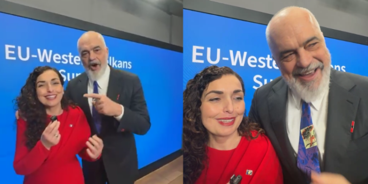 Teksa Osmani po jepte “live” lajmin për heqjen e masave, i ndërhynë Edi Rama: Është meritë e kësaj gruaje
