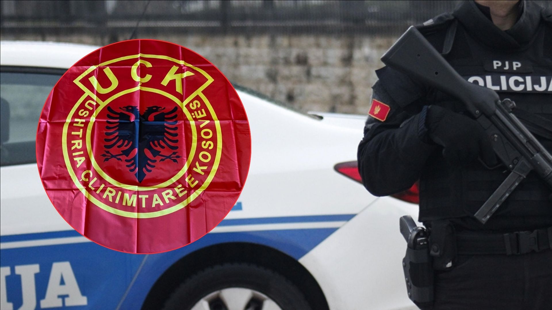 MUP-i serb raporton për arrestimin e një shqiptari në Merdare, ia gjejnë një flamur të UÇK-së në veturë