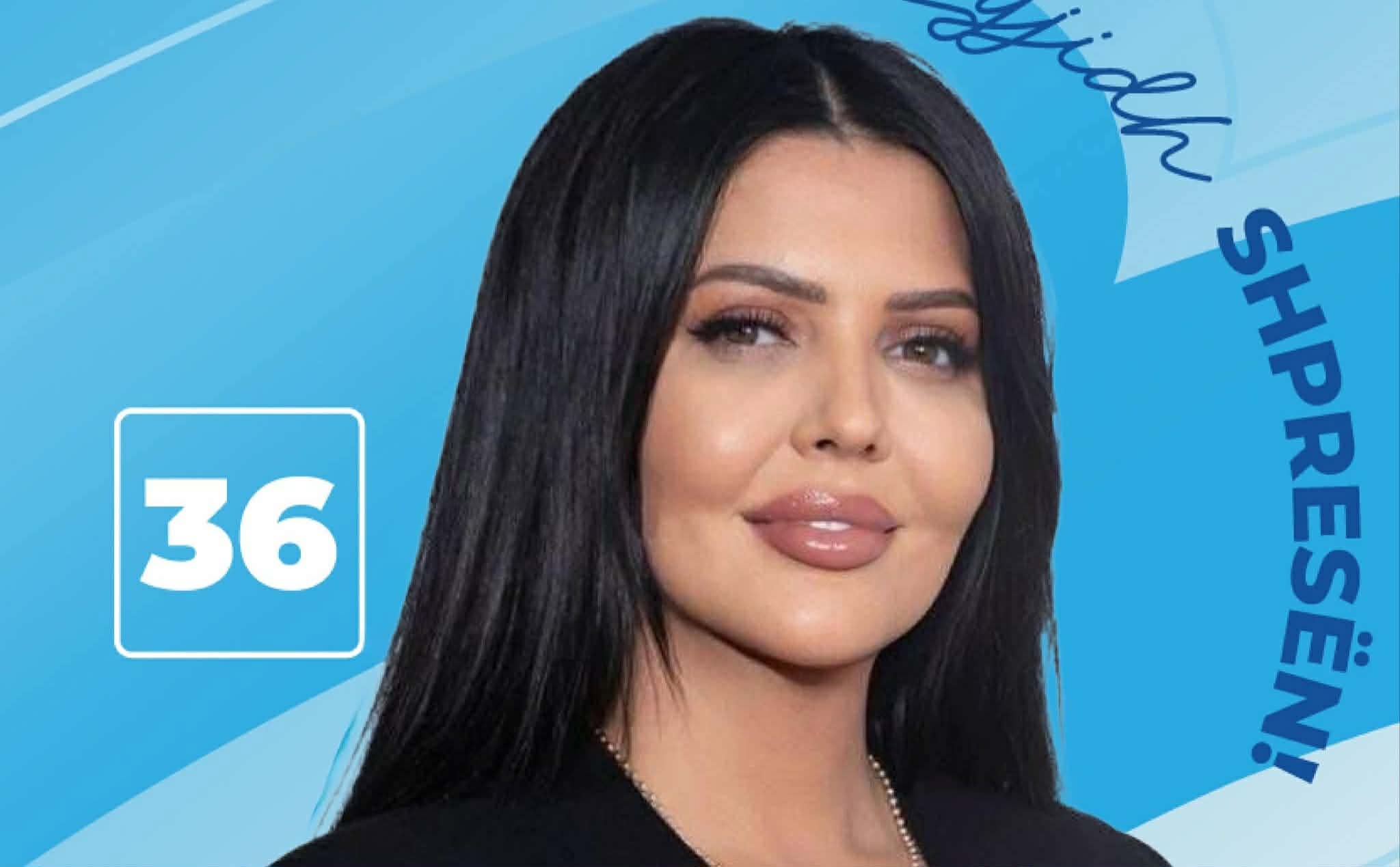 Rrezarta Krasniqi bën thirrje për votë në mbështetje të LDK-së