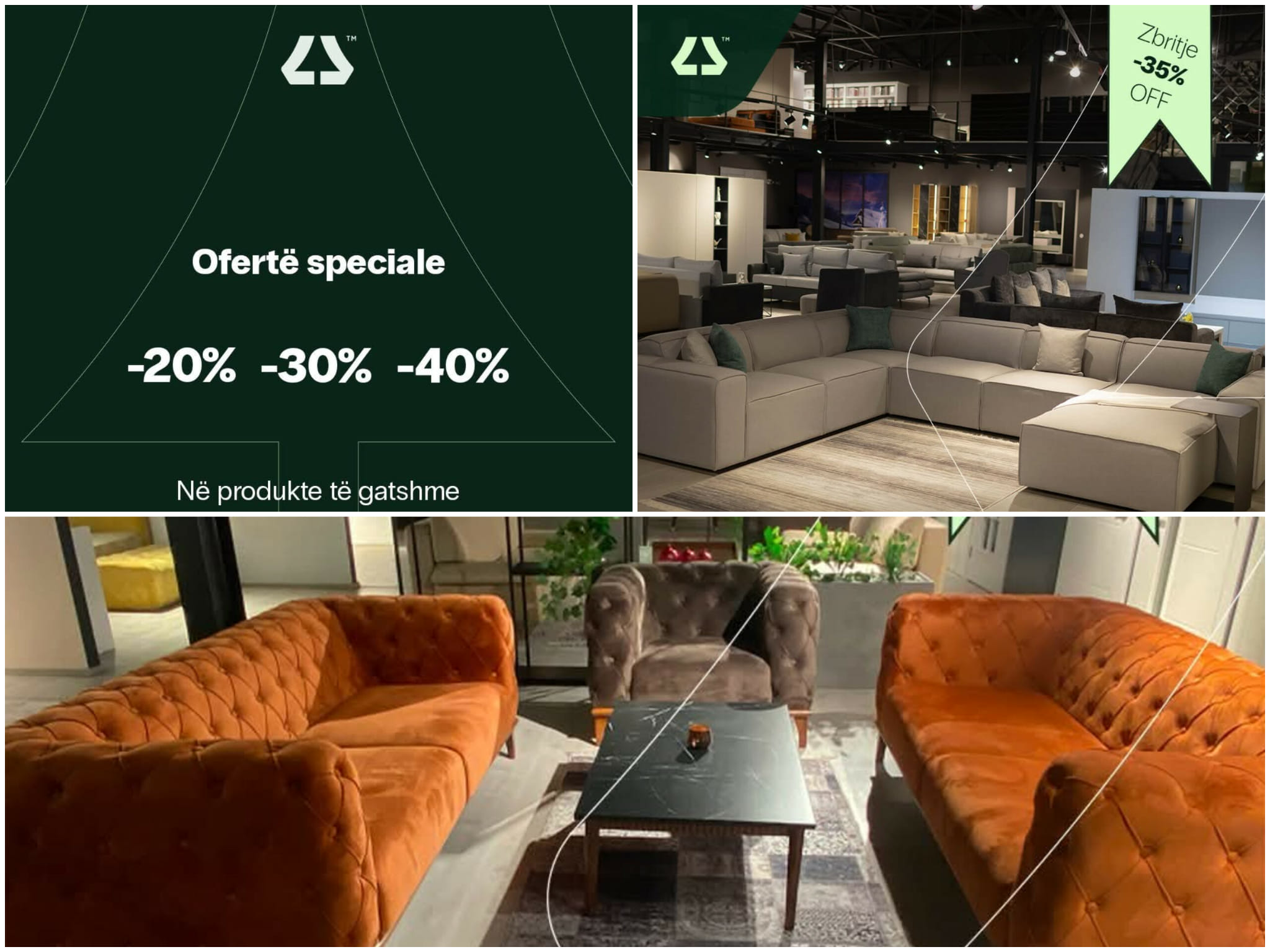 Gjiganti i mobileve “Loni Dekor” me superzbritje deri në 40% gjatë muajit dhjetor