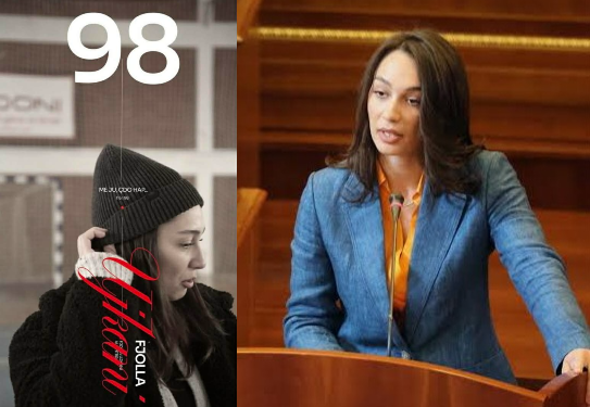 Me një foto kreative, Fjolla Ujkani njofton rikandidimin për deputete me numër 98 në listën e VV-së