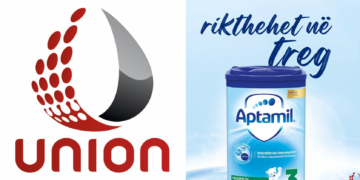 “Union” Sh.P.K.: Sot kemi kryer analizat dhe testimet, qumështi për foshnje Aptamil ka dalë plotësisht i sigurt