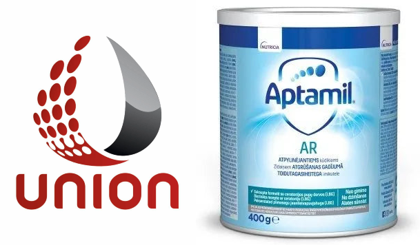 Kompania Union Sh.P.K. ka njoftuar opinionin publik se formula për foshnje Aptamil AR 1 është e sigurt për përdorim