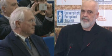 Christopher Hill prezanton librin në Tiranë, Rama folës në ngjarje: Ambasadorët e SHBA’së në vendin tonë janë Perëndi