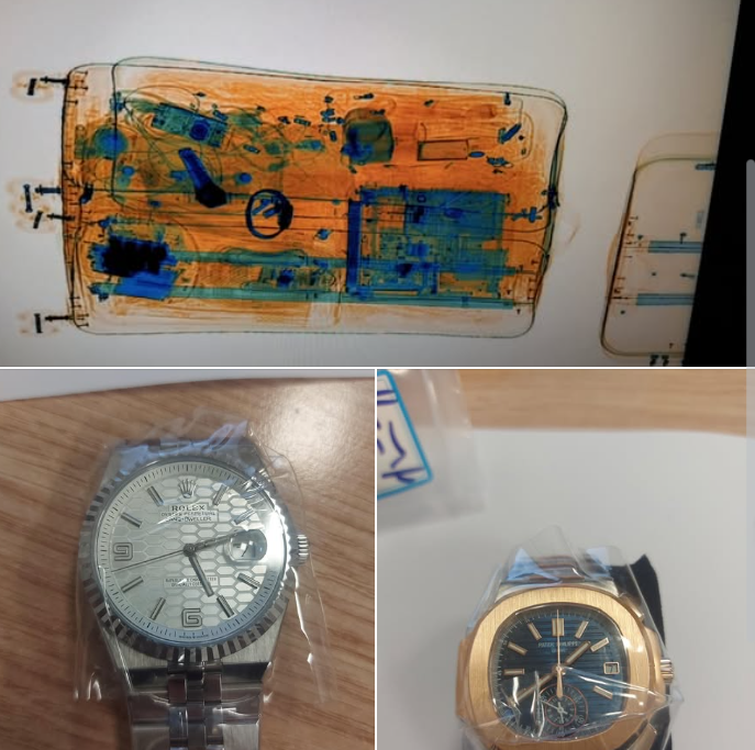 Dogana ndalon dy orë luksoze në valixhen e një qytetari në aeroportin “Adem Jashari”