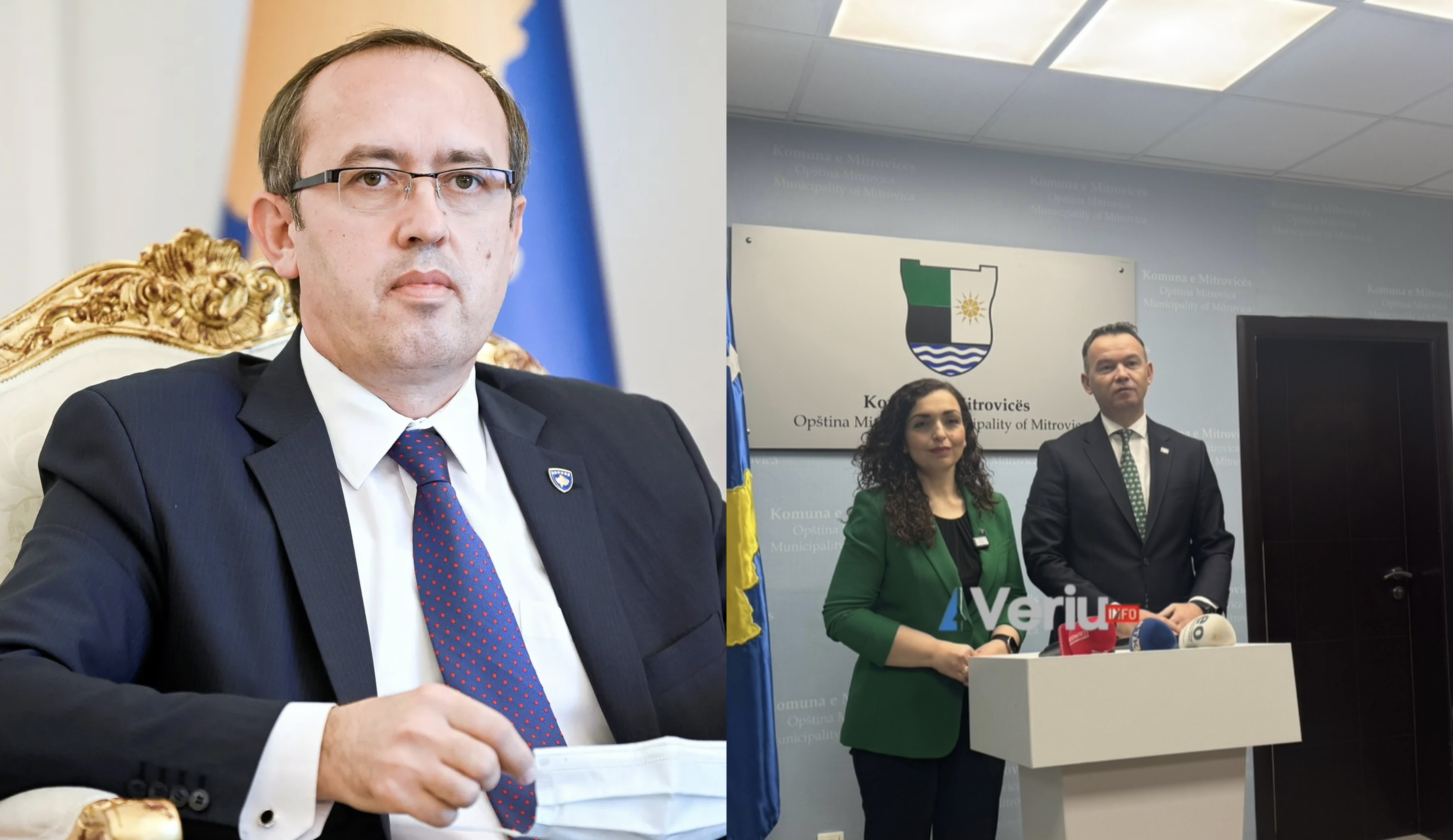 Hoti: Presidentja po e shndërron institucionin në zyrë politike, vizita e saj në Mitrovicë është shkelje e rolit kushtetues