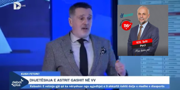 Gazetari Gashi bën pjesë të dhjetëshes së VV-Guxo 105-shin Tafil Peci