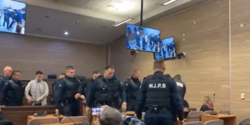 Të akuzuarit për sulmin e Banjskës sillen në gjykatë nën masa të rrepta sigurie