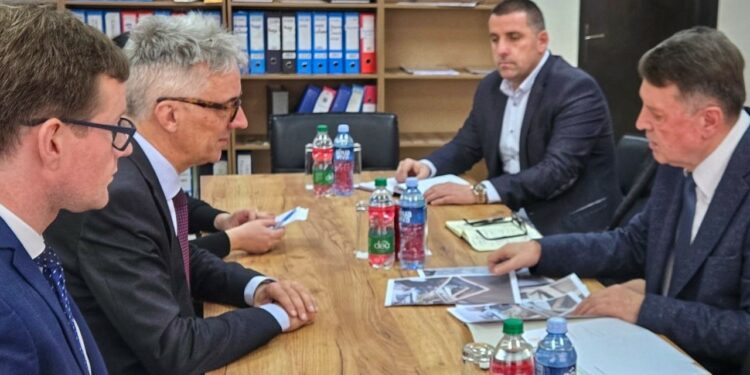 Ambasadori gjerman viziton katër komunat në veri të vendit