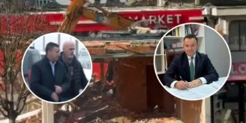 Zbatim i ligjit apo hakmarrje politike? Faton Peci i rrënon lokalin vëllaut të ish shoferit të Kadri Veselit