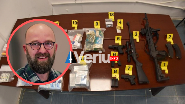 Kontrollohen pronat e Arianit Sllamnikut, i konfiskohen armë e medikamente