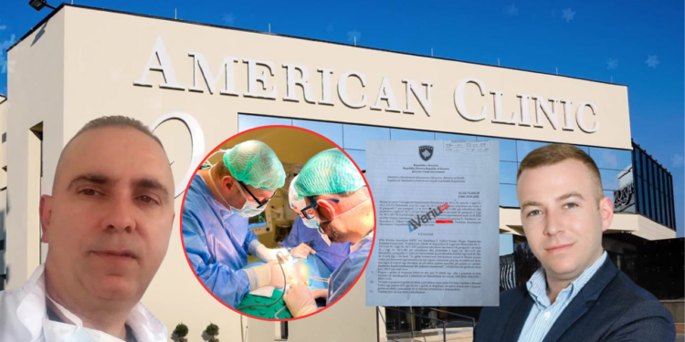 M.V.: “Humba testisin pas gabimeve të mjekut në Klinika Amerikane” – inspektorati gjobë qesharake për punën ilegale të Dr. Ekrem Sefiu (Dosja)