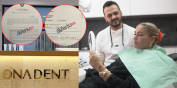 Ndalesë të ofrimit të shërbimeve dhe 4 mijë € gjobë për klinikën e VIP-ave: “Ona Dent” e Petrit Ademit ushtroi veprimtarinë pa plotësuar kushtet ligjore