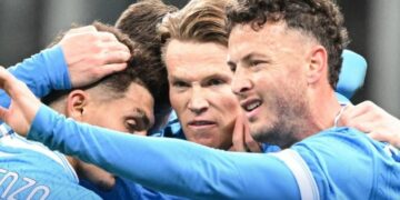 Derbi Inter – Napoli mbyllet baras, gara për titull mbetet e hapur