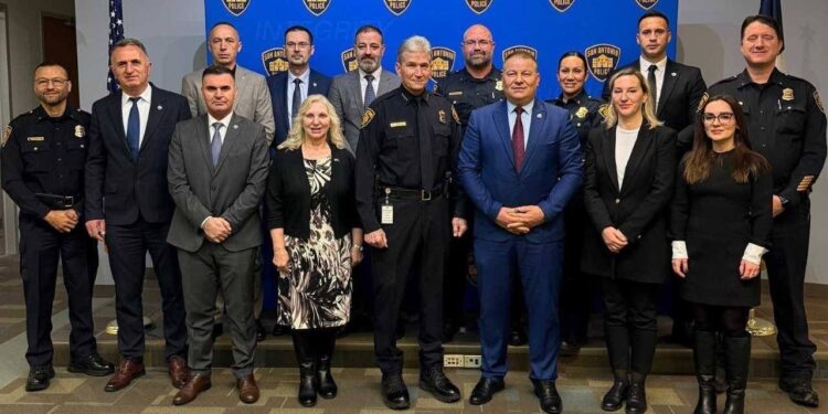 Policia e Kosovës forcon partneritetin me Policinë e SHBA-së në Teksas