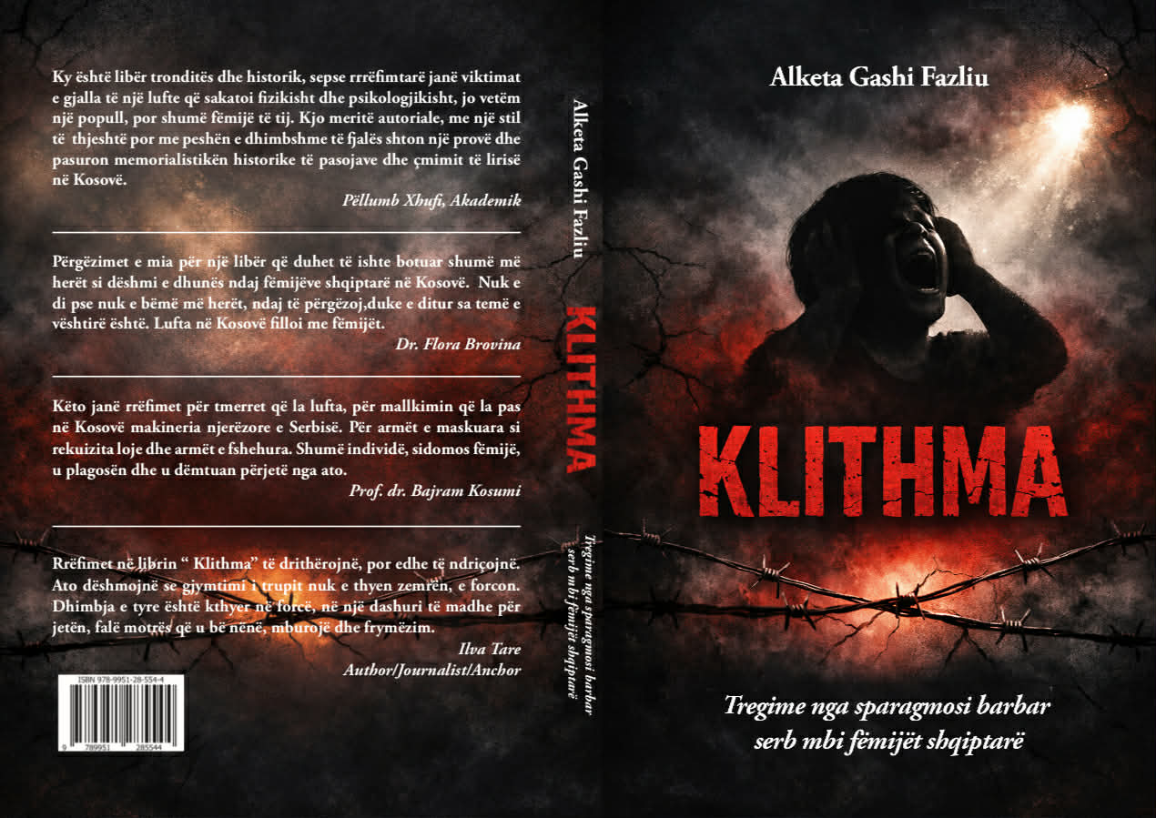 Alketa Gashi-Fazliu boton librin “Klithma”