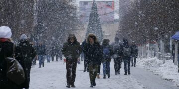Ulje e temperaturave e reshje bore, IHMK-ja: Kujdes, nga ngricat në rrugë