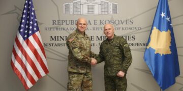 Jashari takon Gjenerallejtënant Stubbs: Partneriteti me SHBA-në, thelbësor për modernizimin e FSK-së