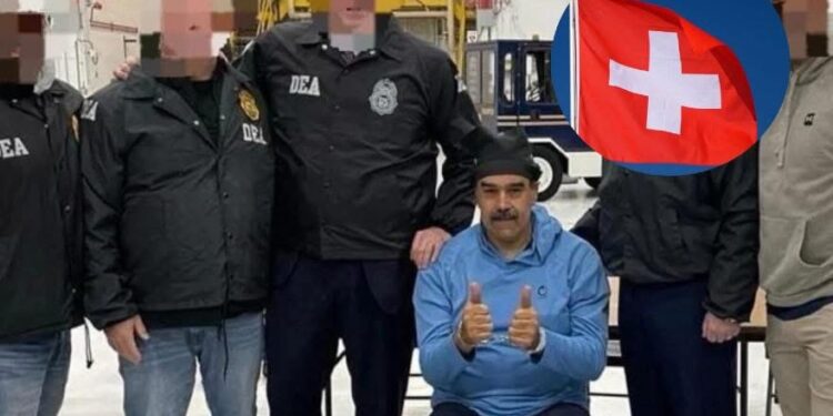 Pas arrestimit, Zvicra bllokon pasuritë e Maduros