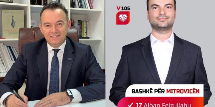Faton Peci emëron Alban Fejzullahun drejtor i Administratës në Komunën e Mitrovicës