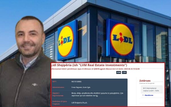 Kush fshihet pas “Lidl Albania&Kosova”? Dy pronarët me “aventurë” nga tregu imobiliar te porti më i rëndësishëm në Shqipëri