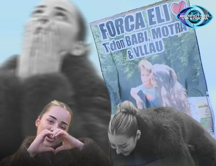 “Të do babi, motra dhe vëllai”, Elijona emocionohet kur merr mesazh nga familja