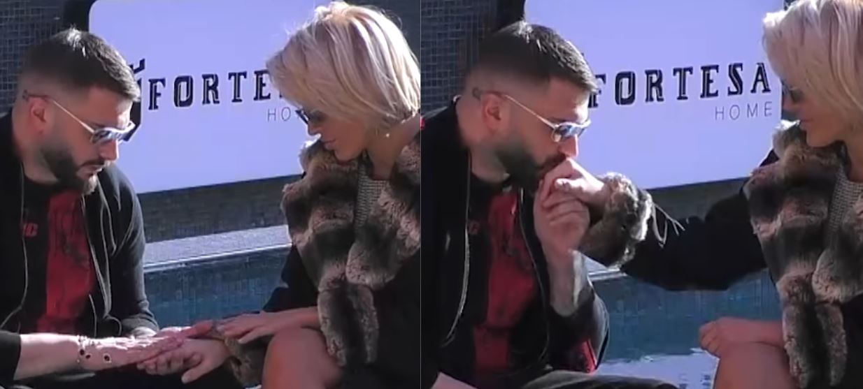 Limi e ledhaton dhe ia puth dorën Dolces! (VIDEO)